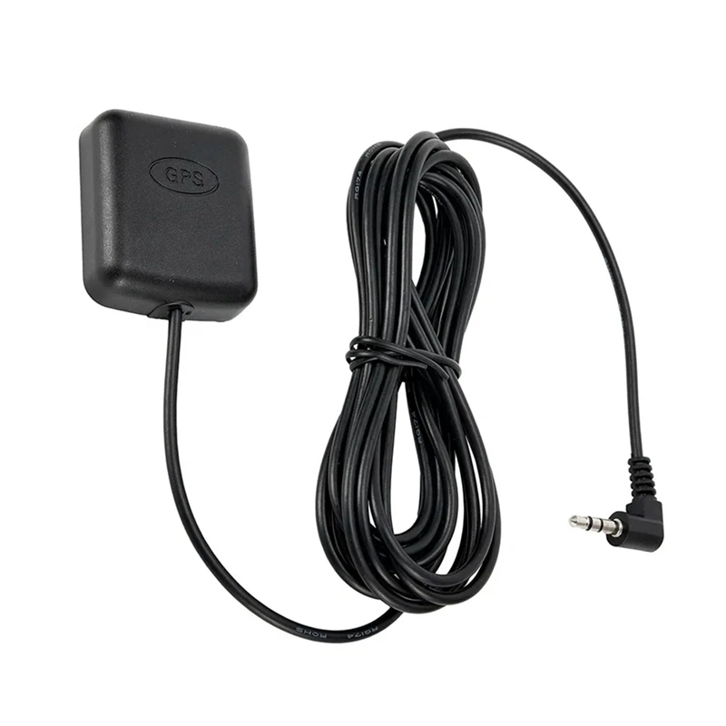 Dash Cams Dash Camera External GPS Antenna 3.5Mm Elbow Car Dash Cam GPS Antenna Vehicle Waterproof For Car Truck SUV