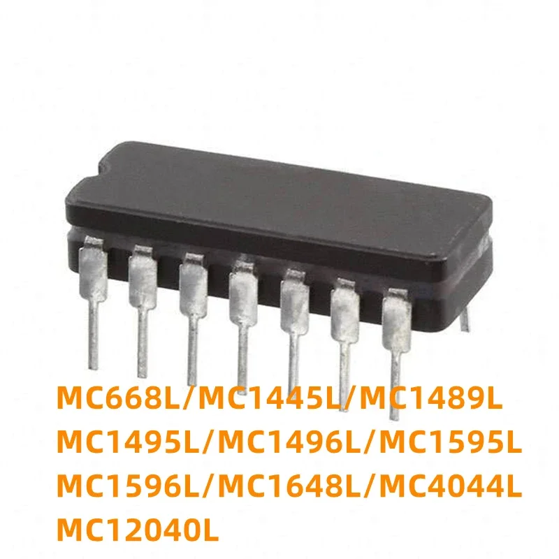 1PCS MC668 MC1445 1489 1495 1496 1595L 1596 1648 4044 12040 CDIP14