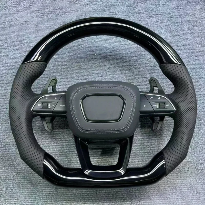 New Model Steering Wheel For Audi A5L  A5L A6L A7 Q5L Q3 Q5 Q5 Q7 Q8 Upgraded Flat-bottom Sports Multi-Function Steering Wheel