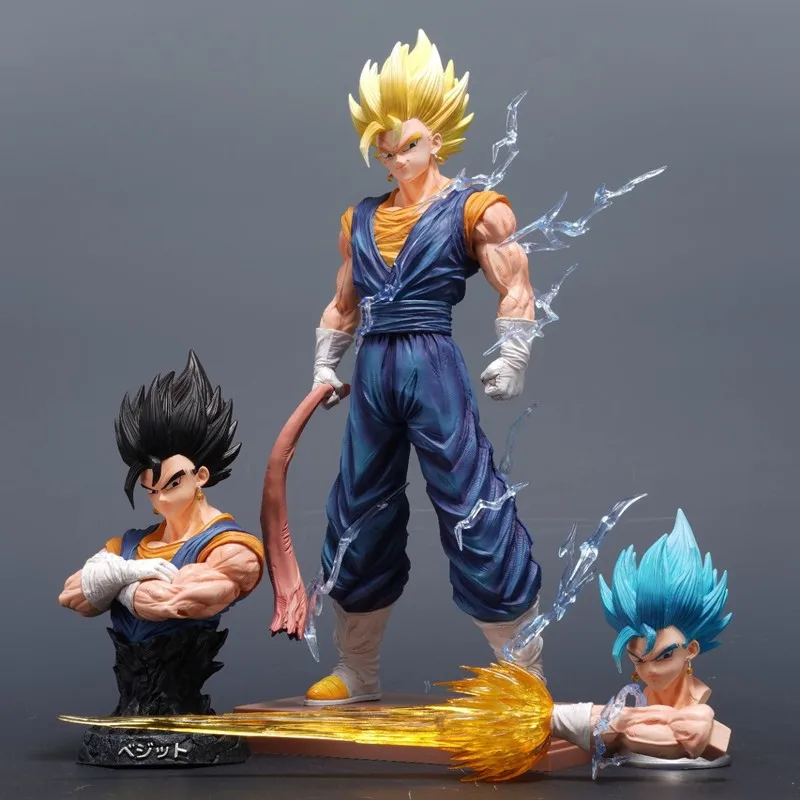 

Dragon Ball Z Vegito Super Saiyan Blue Anime Figure GK Statue Collectible PVC Model Toy Desk Decor Gift for Anime Fans
