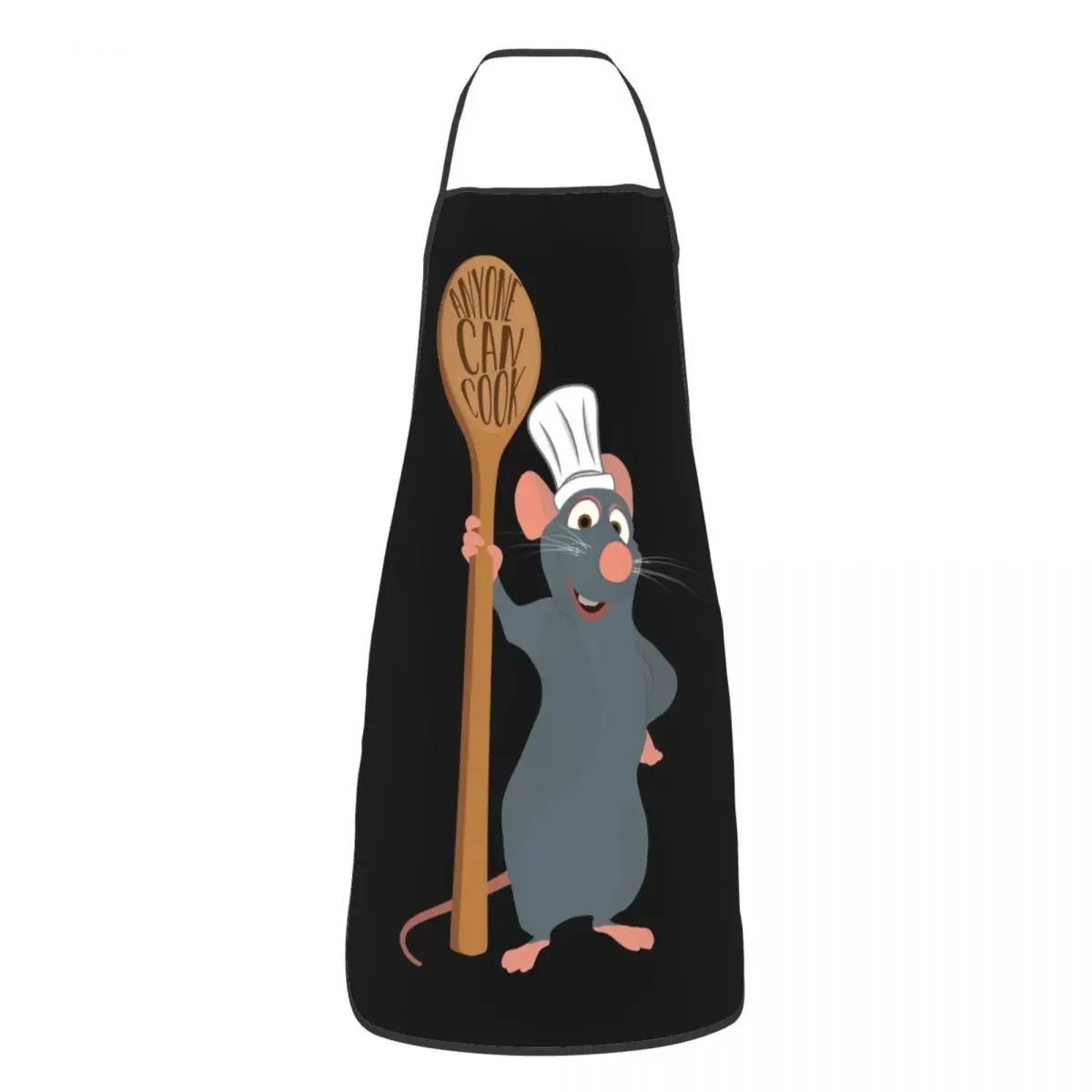 Great Chef Ratatouille Remy Apron Kitchen Chef Cooking Baking Bib Men Women Anyone Can Cook Tablier Cuisine for Painting