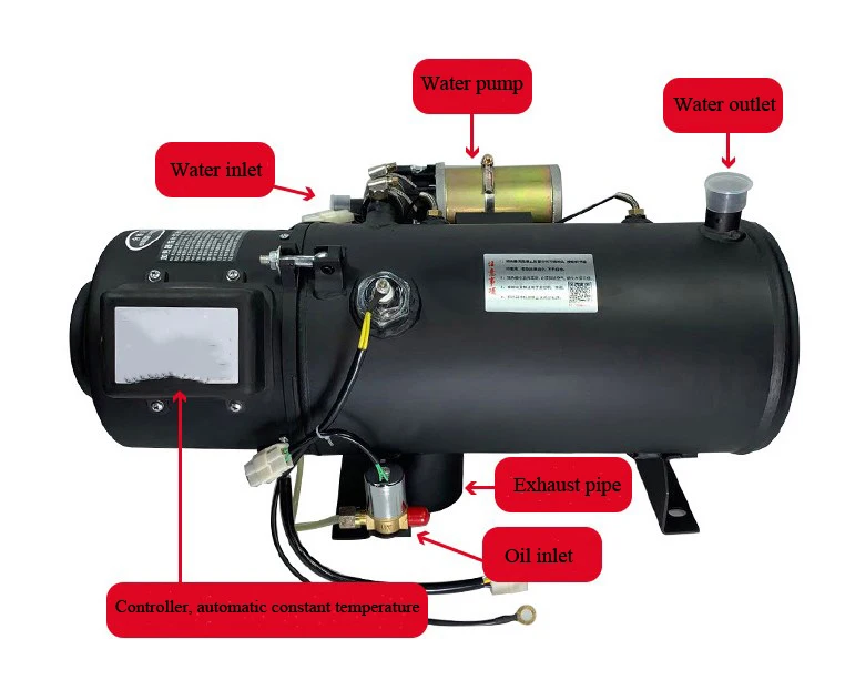 High-power 30KW Circulating Coolant Parking Heater, Suitable for Trucks and Truck Engineering Vehicles view 6