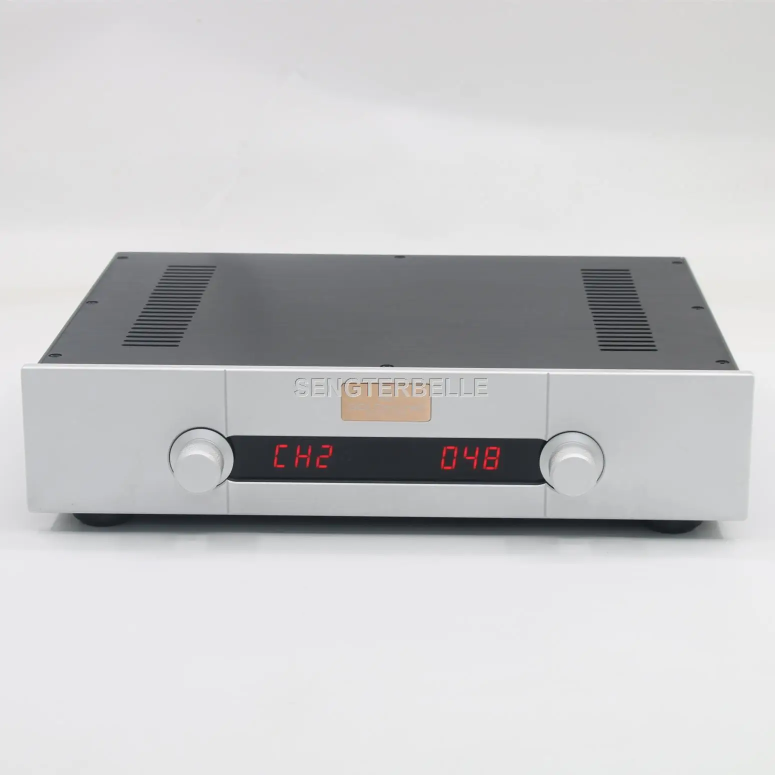 HiFi Remote Version Tube Preamp Stereo Preamplifier Base On CAT SL-1 Circuit +4 Ways Audio Input