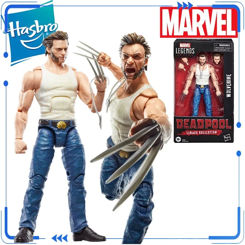 

Оригинальная подвижная фигурка Hasbro Marvel Legends ML X-Men Vest Wolverine, 6 дюймов, киноверсия, игрушки для мальчиков и девочек, подарочная модель