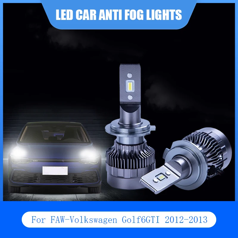 

2Pcs For FAW-Volkswagen Golf6GTI 2012-2013 LED Car Lights Anti Fog Lamp D1S H8 6000K 12V Car LED Light Headlight Bulbs Kit