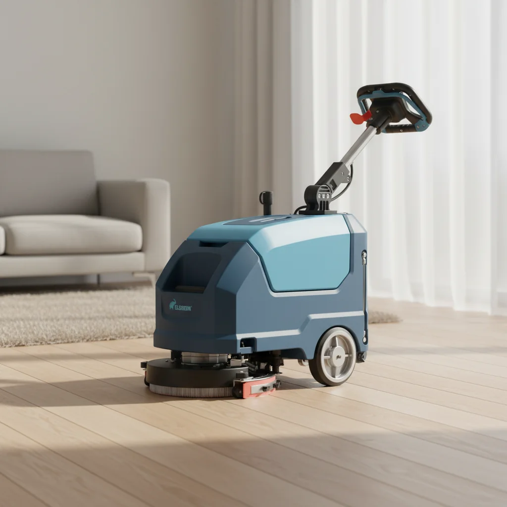 Industrial Floor Cleaning Automatic Rechargeable Floor Sweeper Commercial Road Scrubber Machine