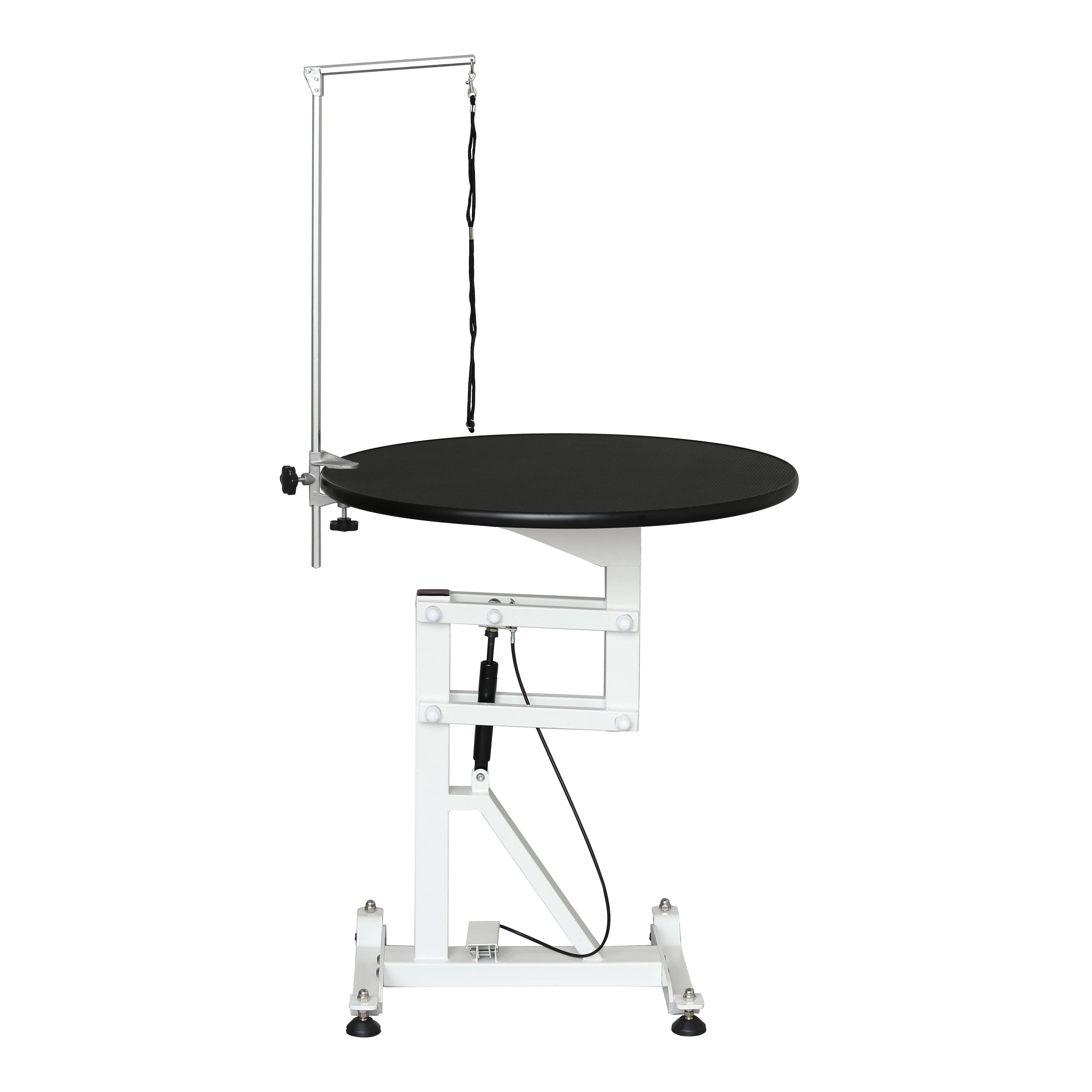 Grooming Pet Supplies Height Adjustable Round Air Lifting Table Light Weighted Pet Grooming Table