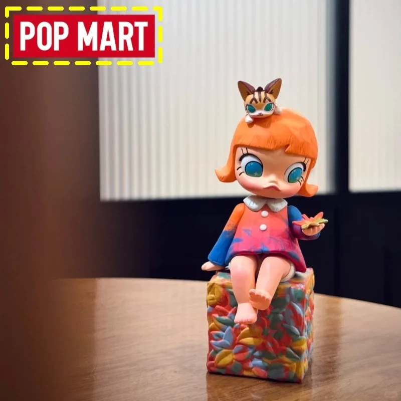 Genuine Pop Mart Molly 20th Anniversary Scenery Along The Way Series Blind Box Collectible Figure Gift