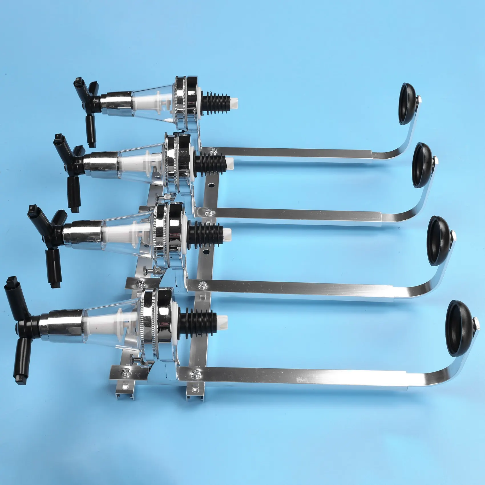 

4-подставка для бутылок, оптический диспенсер для напитков, вина, духов, стальной бар, дворецкий, настенный монтаж