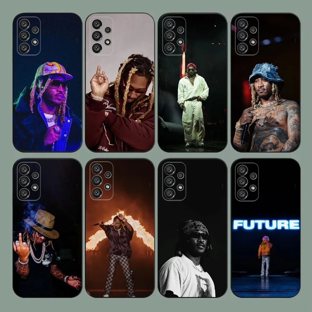 

F-Future H-Hendrix Phone Case For Samsung Galaxy A20,A21s,A22,A31,A32,A52,A53,A72,73,A80,A91 Soft Black Cover