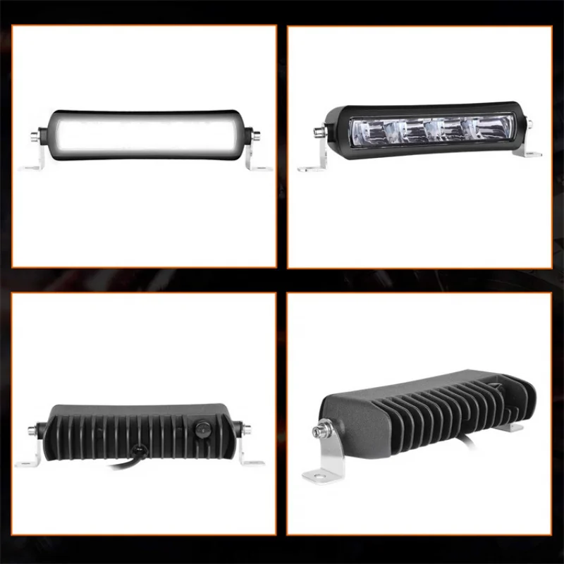 For Universal Vehicles (Trucks/Cars/Motorcycles)  Factory Hot 260W High-Power Electronic Light, 26 Customizable Beads Work Lamp