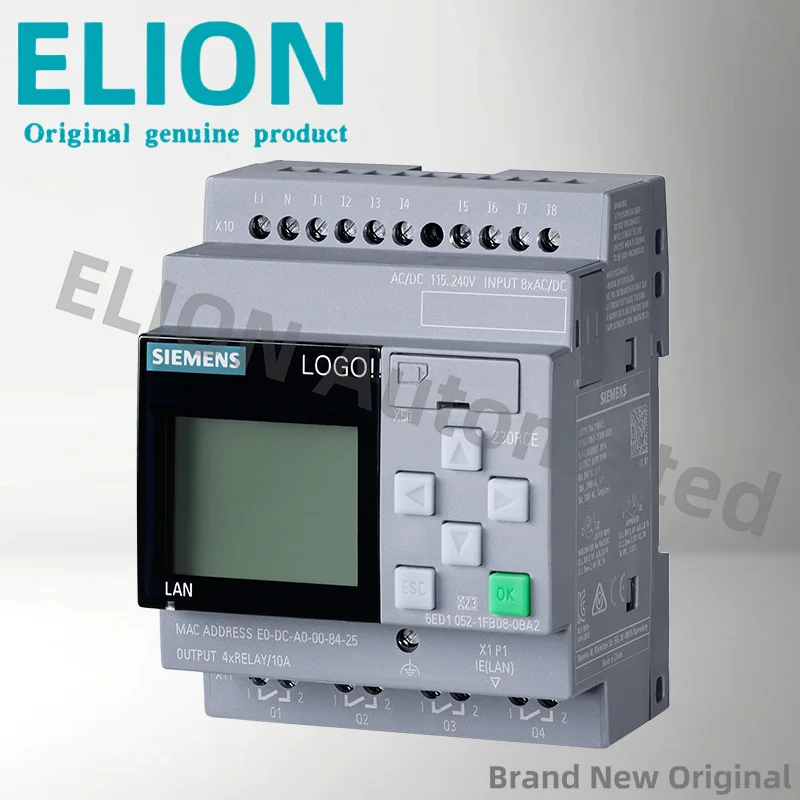 

Brand New 6ED1052-1CC08-0BA2 6ED1052-1MD08-0BA2 6ED1052-1FB08-0BA2 6ED1052-1HB08-0BA2 LOGO 8.4 Logic Module In Original
