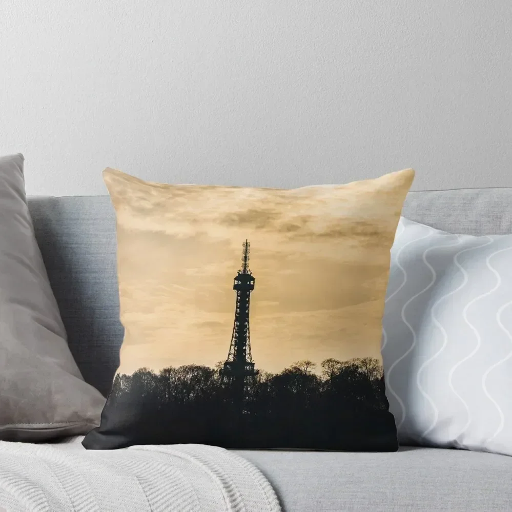 

Petrin lookout tower, Prague Throw Pillow sleeping pillows christmas decorations 2025 Couch Cushions Anime pillow