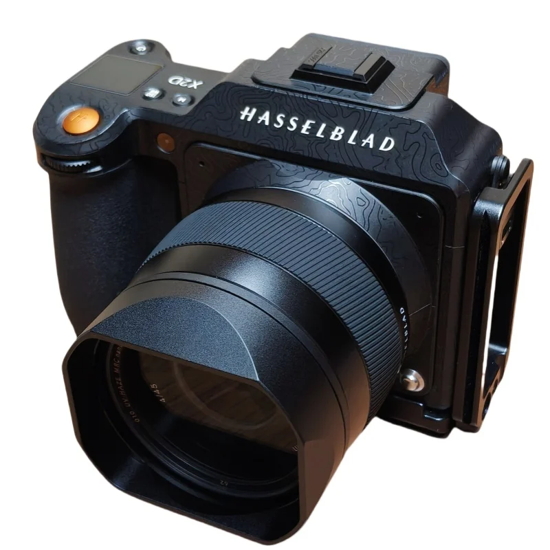 

Metal Bayonet Square Lens Hood for Hasselblad XCD F4/45P XCD45PF/4 45mm f/4 Lens Comes with Metal Cap