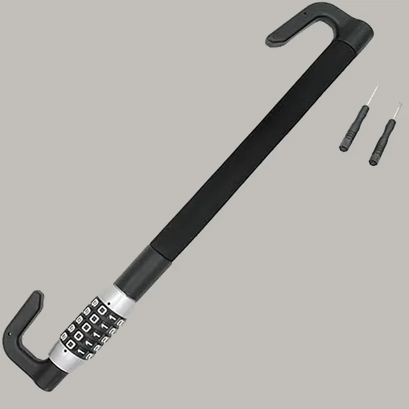 Anti-theft car equipment, steering wheel lock, keyless password retractable steering wheel lock anti-theft rod, suitable for car