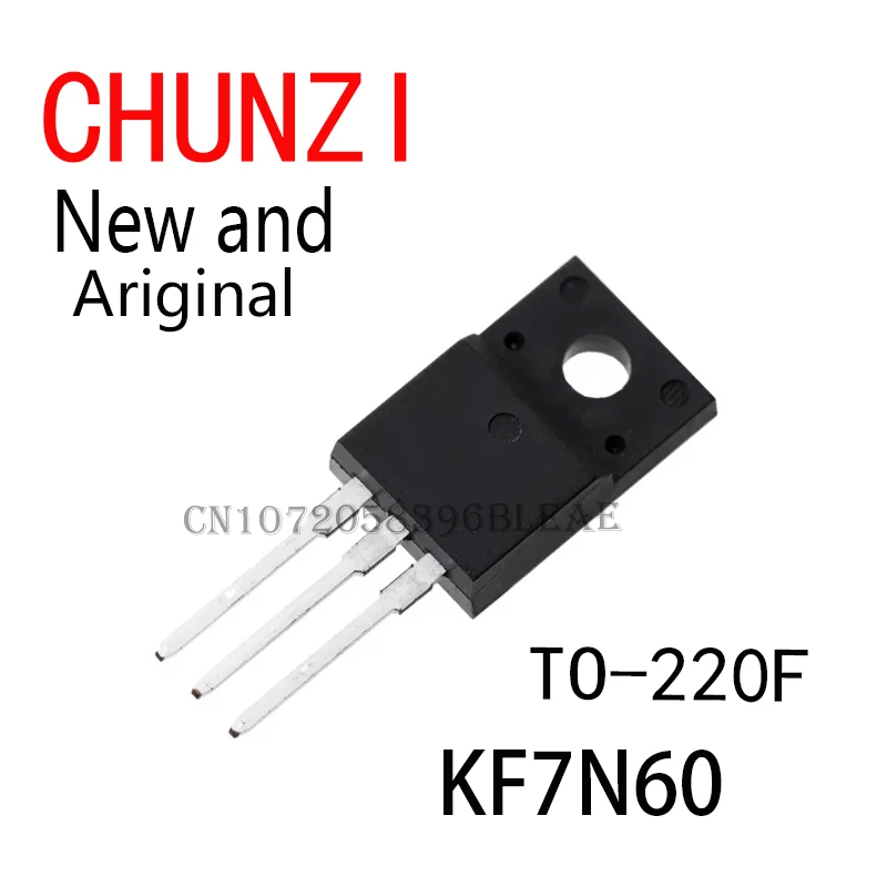 10PCS New And Original 600V 7A TO-220F KF7N60