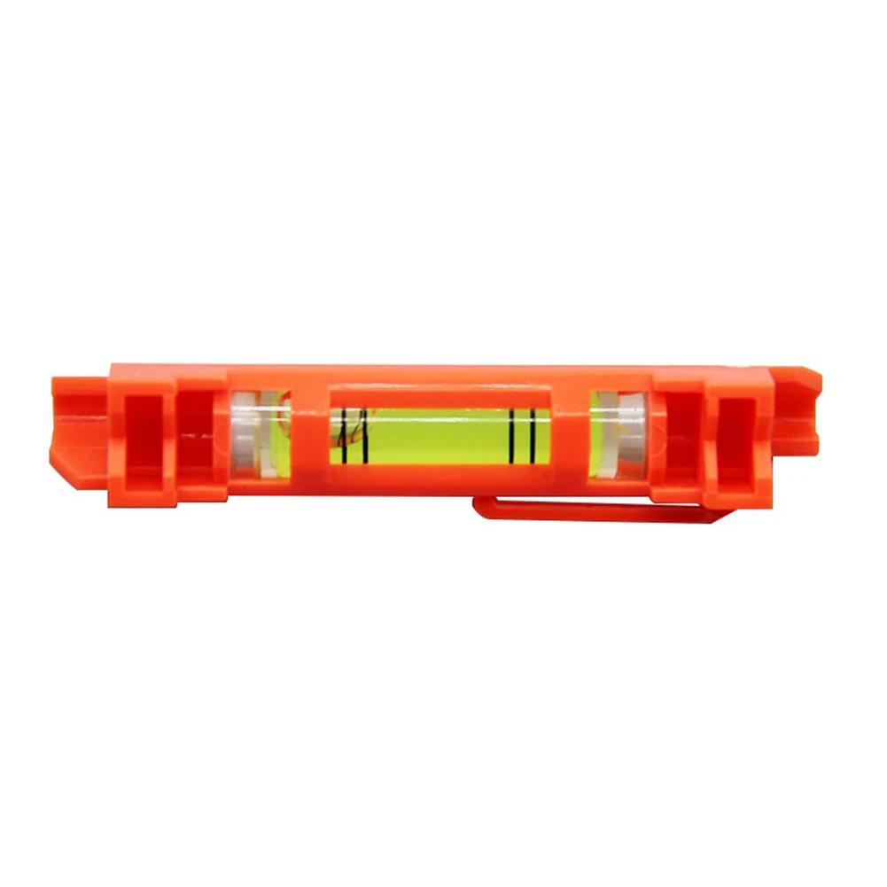 Nuevo Niveles de línea colgante nivel de cuerda acrílico + plástico naranja construcción diseño de burbuja Horizontal de alta precisión