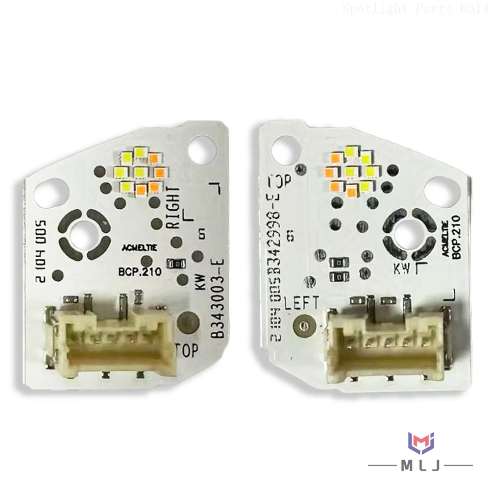 For VW Skoda Fabia IV 2022-2025 OEM B342998-E B343003-E White DRL LED Angel Eye Source Chip Daytime Running Light Module Board