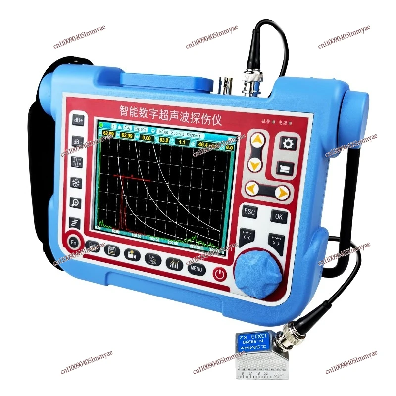 Digital Portable Ultrasonic Flaw Detector for Metal Weld Crack and Porosity Inspection