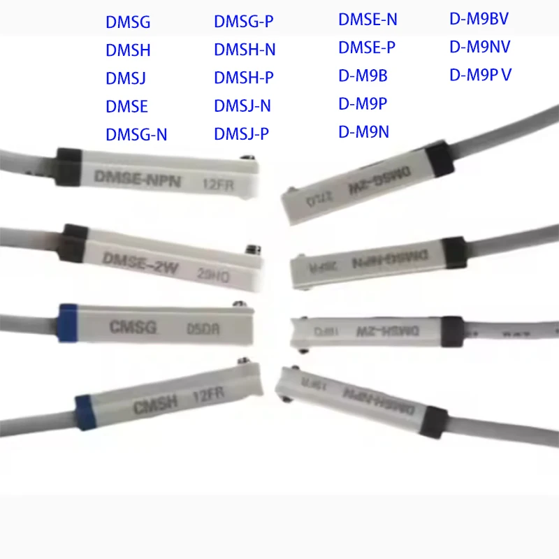 Original PLC Cylinder Induction Magnetic Switch DMSJ DMSG sensor three wire suitable for: MHZ2.MSOB.CDU.CDO2B.ACQ.SDA.TN, etc