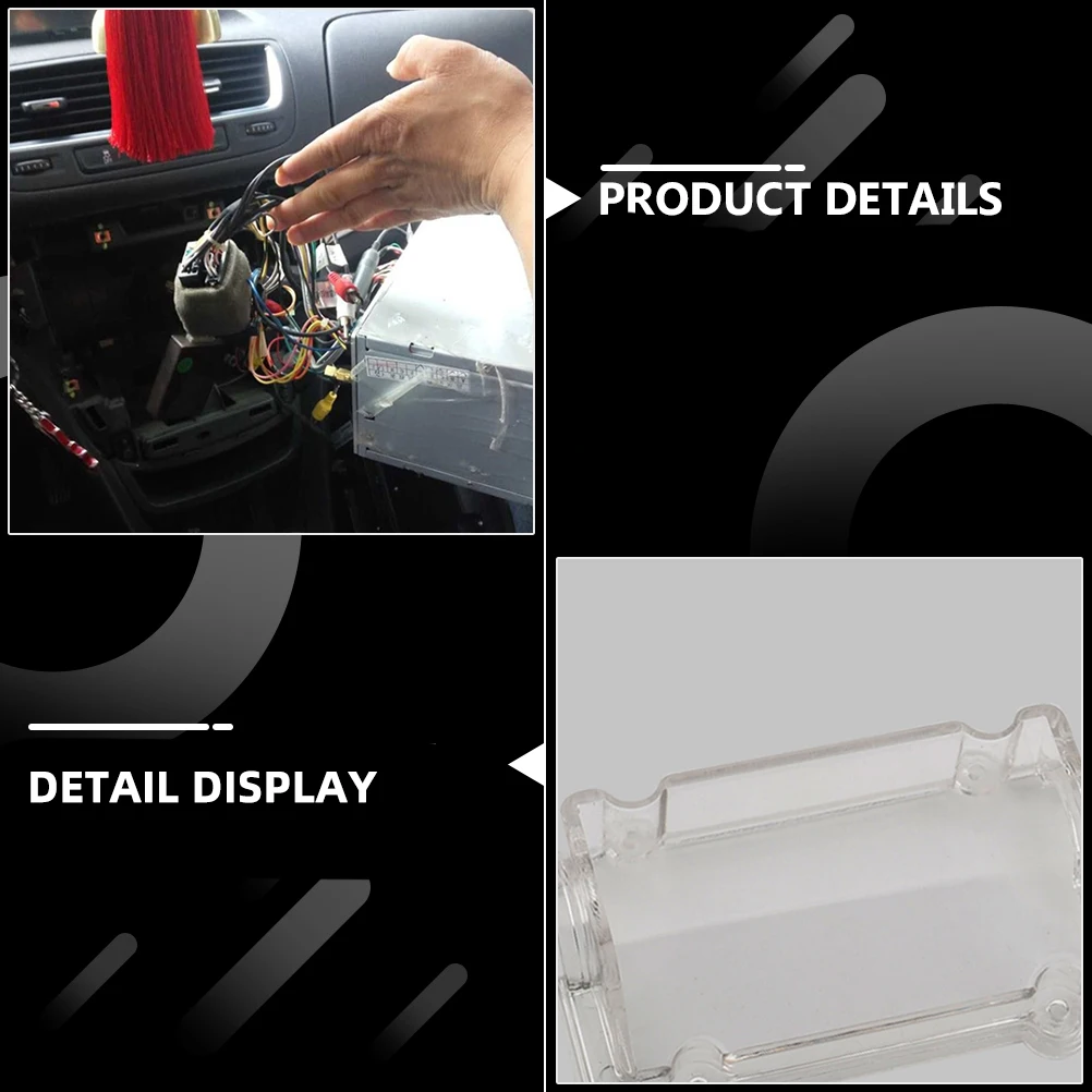 

1pc Audio Digital Fuse Holder LED Display Car Accessories Auto Vehicle Supplies Boat Electrical Equipment Protector