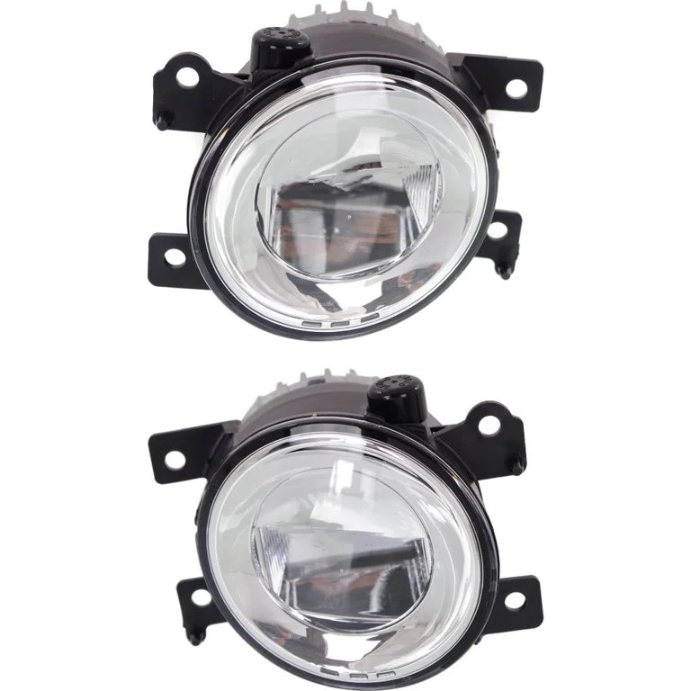 For Infiniti Q50 2014-2017 Fog Light Assembly Left Right Pair LED With H11 Socket OE 26150-4GA0B 26155-4GA0B Direct Replacement