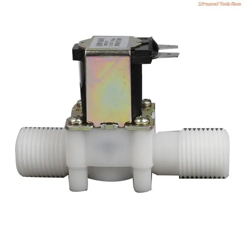 12/24V G1/2 Male Thread NC Solenoid for Valve 2-Port Water Inlet Control Sw W91B