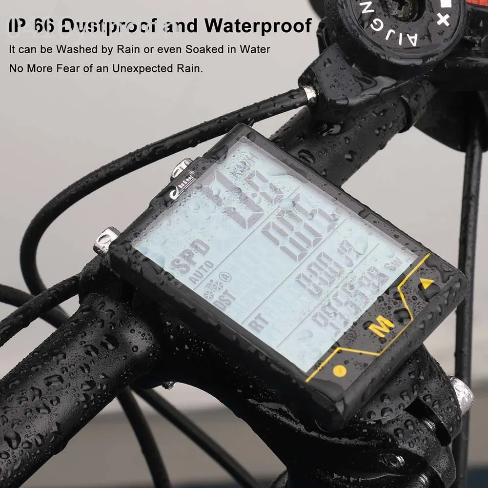 

Bicycles Cycling Speed Counter Waterproof 2.7inch Digital Touch Screen Codes Table Bikes Ride Speedometer Odometers