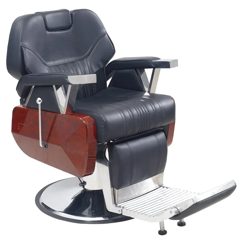 Yapin Customer Hair Salon Furniture Heavy Duty Recliner Hydraulic Pump Barber Chair for Sale