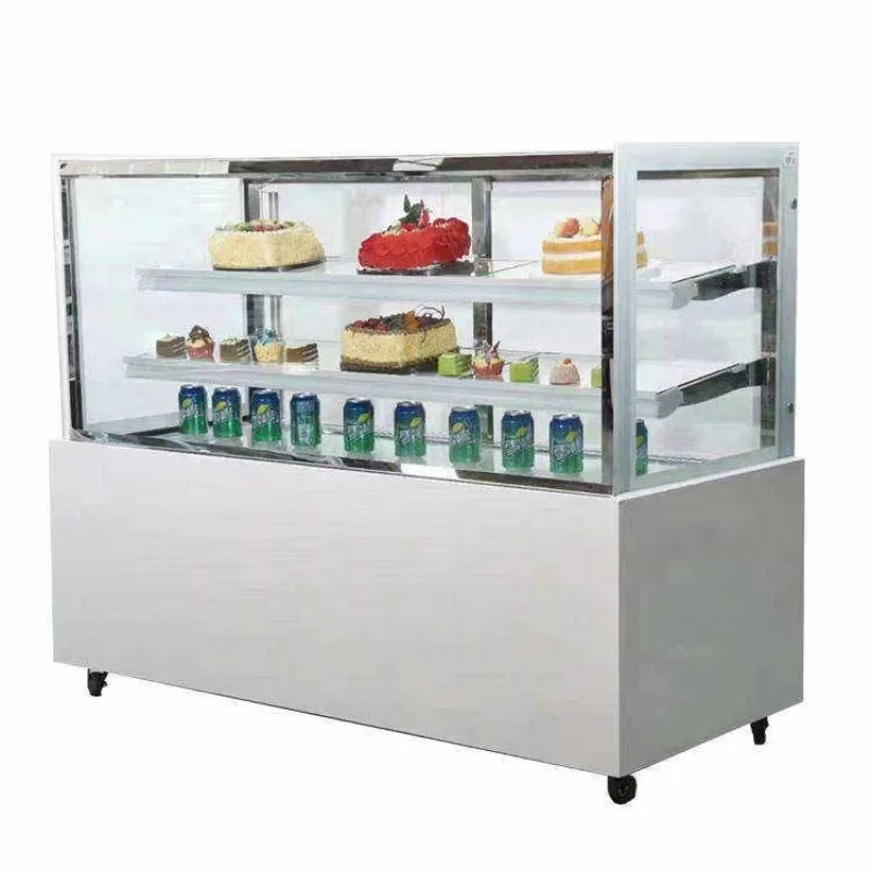 

Commercial frost-free refrigerator baked goods fruit cake freezer air-cooled fresh-keeping counter display cabinet