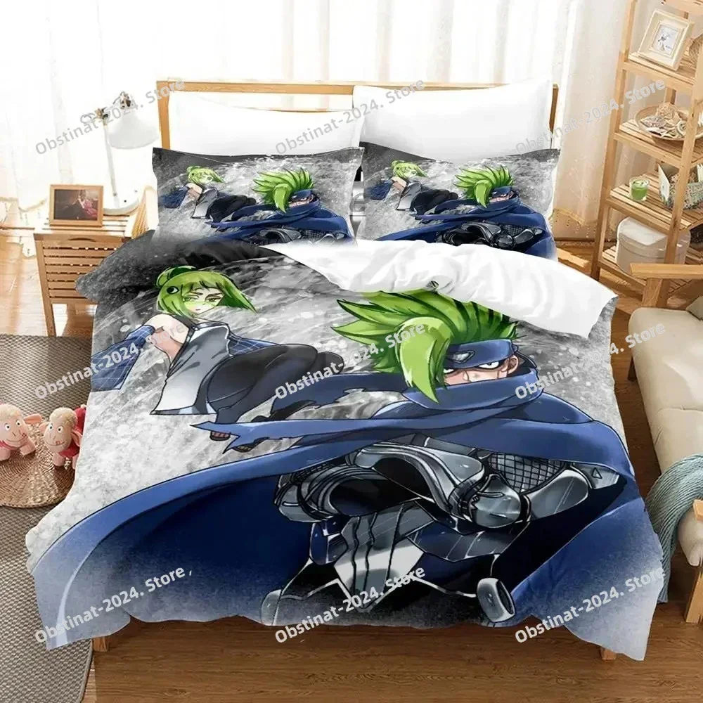 3D Print Anime Edens Zero Bedding Set Duvet Cover Bed Set Quilt Cover Pillowcase Comforter king Queen Size Boys Adult Bedding