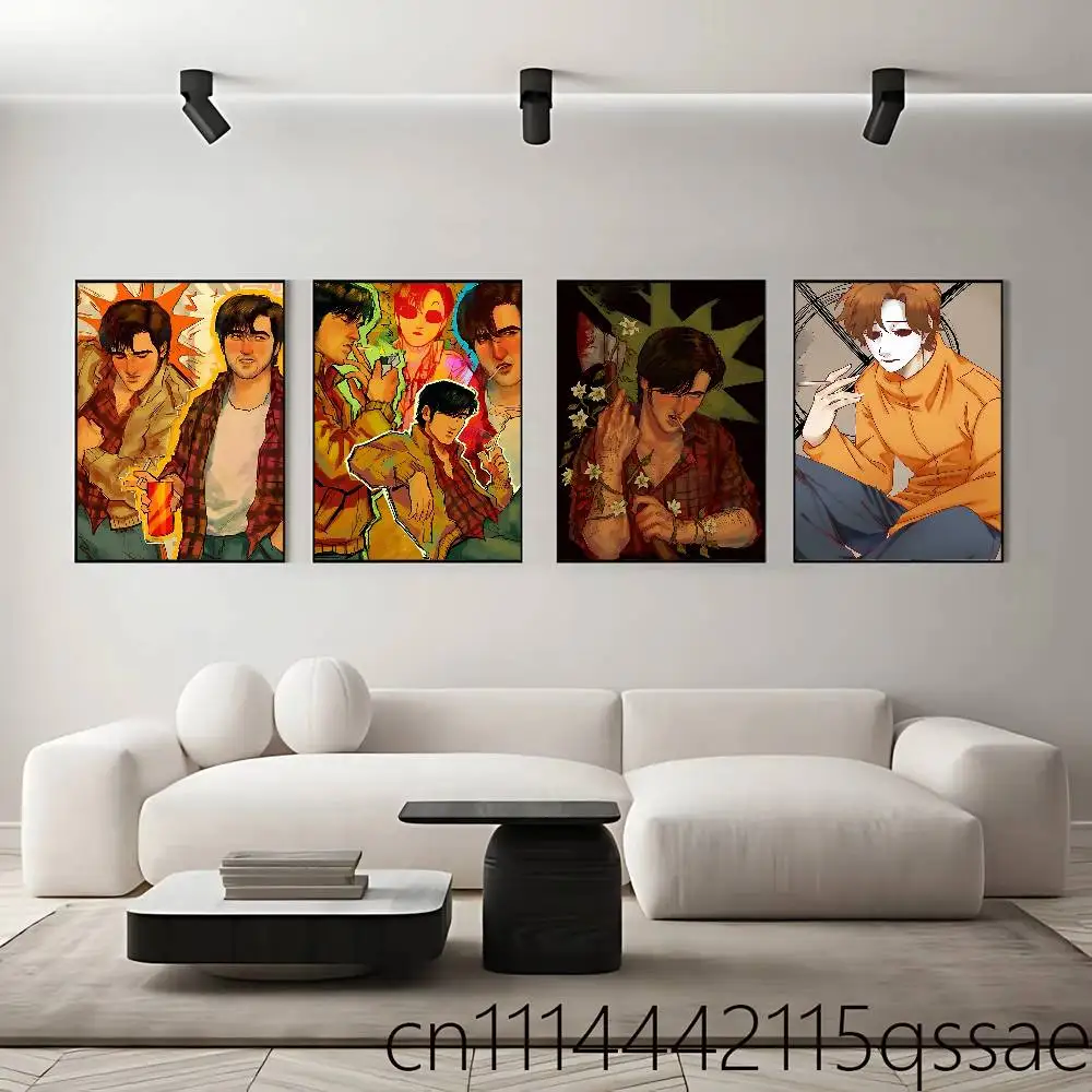 FOR Marble Hornets MH Masky Poster Art Print Anime Style Home Decor Ideal Gift Perfect Room Decor