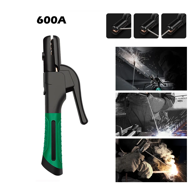 600A Anti-scald Pure Copper Welding Pliers For Welder Welding Equipment Accessories Electrode Holder Welding Welder Tools