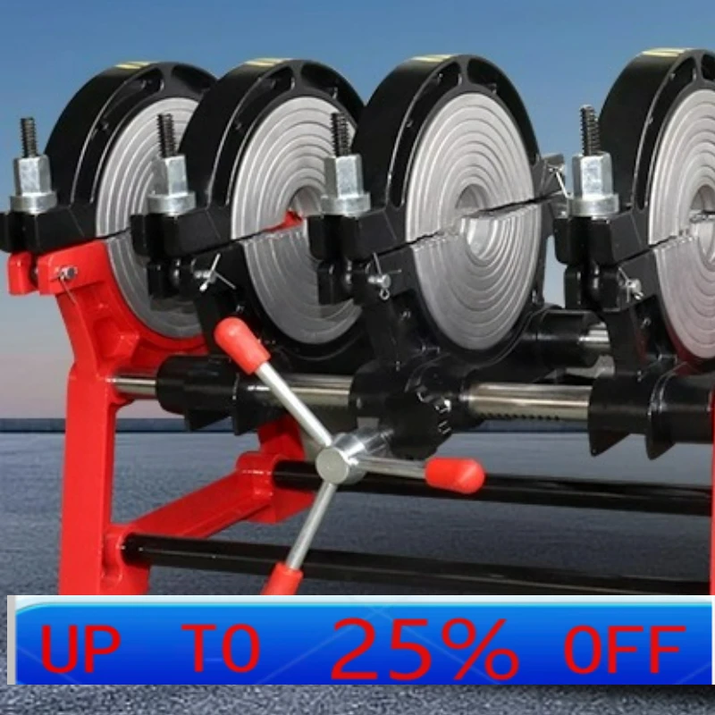 

LTT hot melt butt machine manual hot melt four ring water pipe welding machine butt welding machine