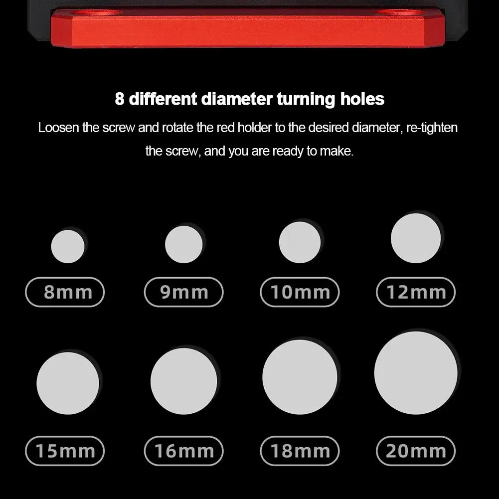 

Регулируемый зажим для стержня фрезерного станка, метрический дюбель 8 мм-20 мм для деревообработки