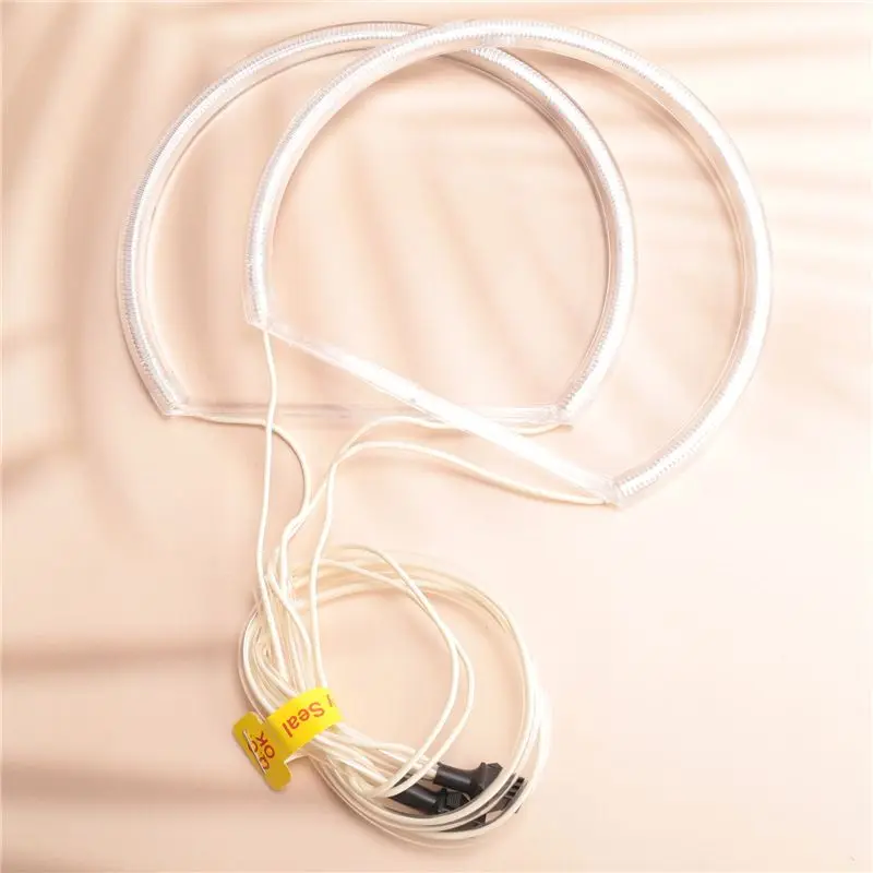 Superior-4X Ccfl Angel Eye Halo Led Ring Light White Non-Projector For Bmw E46 3 Series view 4