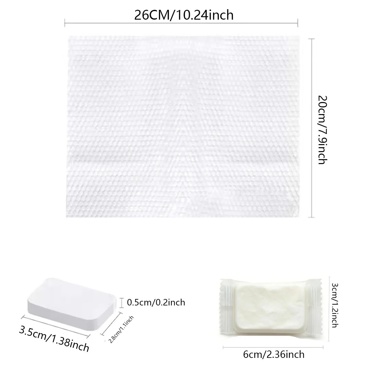 50/100pcs Disposable Compressed Towel With Independent Packaging Convenient Carry Thick And Soft For Bathroom Travel Gym - view 6