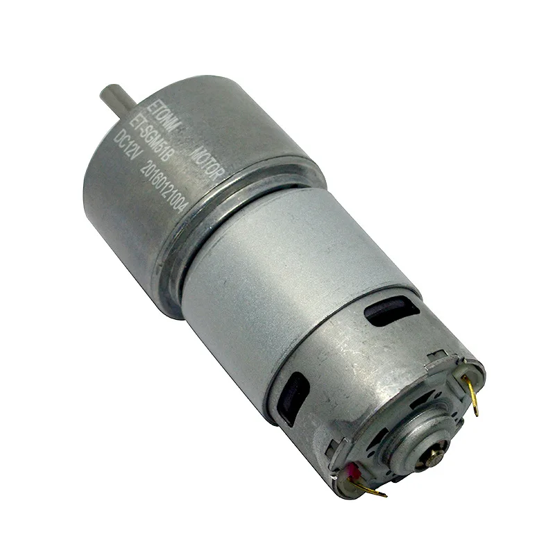 

51Mm DC brushed geared motor, high torque, low noise, household appliances, intelligent equipment