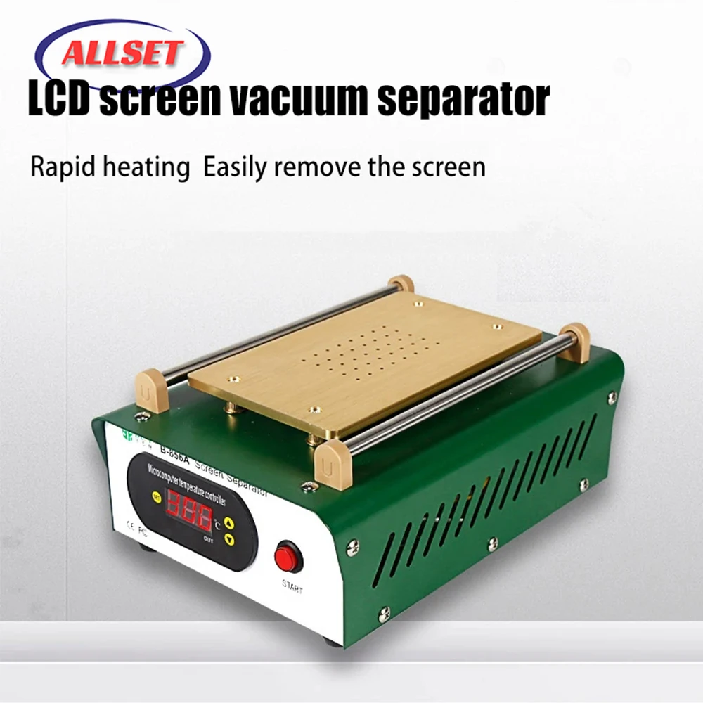 

400W LCD Screen Touch Screen Separator Built-in Pump Vacuum Glass 7 in LCD Separator Machine Screen Disassemble Repair Tool