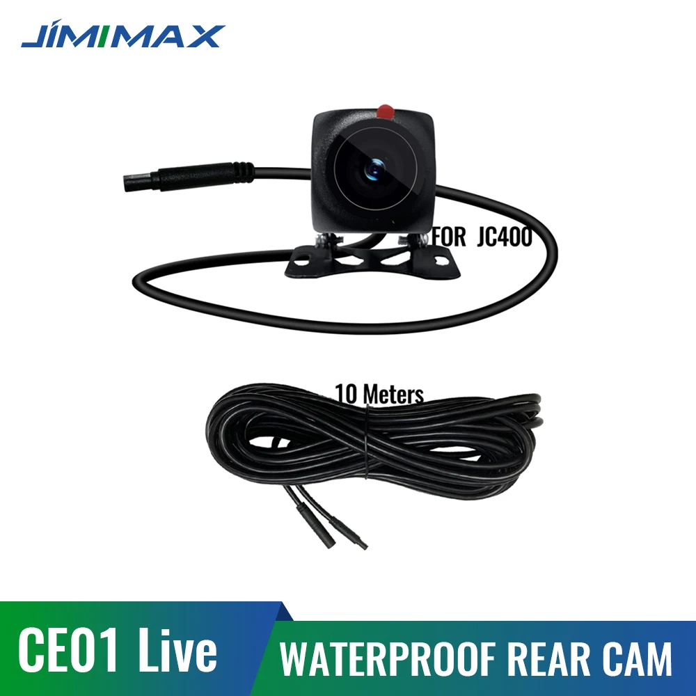 JIMIMAX Rear Cam Waterproof IP67 Blindspot Camera CE01 For JC400 & JC450 Full Colar Live Video Vehicle Smart CI01 Indoor Monitor