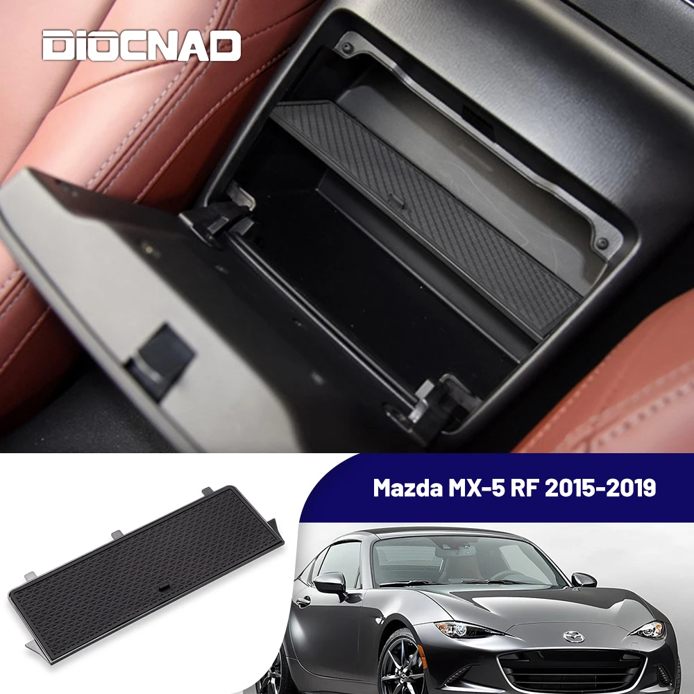 

For Mazda MX-5 RF 2015 2016 2017 2018 2019 1pc Car Central Armrest Box Partition Storage Box Compartment Decoration Part