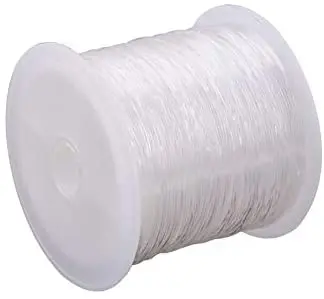 5~100m Clear Invisible Craft Nylon Thread 0.2~1mm Monofilament Fishing Line Bead String Cord for Gemstone Jewelry