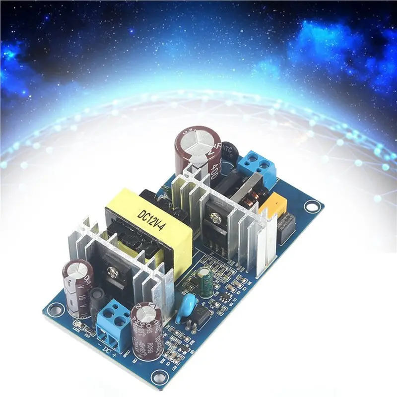 BTLIFE-2X DC 12V4A Switching Power Supply Module 100W Power Supply Bare Board AC85-265V To Power Supply Board Module