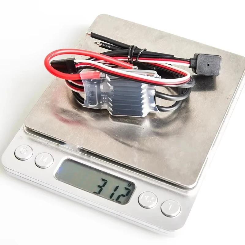 RhinoESC Mini Crawler AM32 ESC 40A BEC 5.2~8.2V For Traxxas Axial SCX10 Shafty MOA RC Car Parts