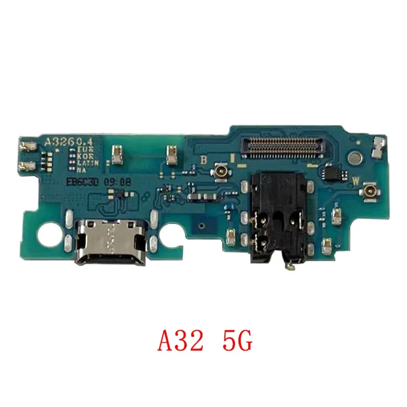 USB Charging Port Connector Board Parts Flex Cable For Samsung A02 A12 A32 A326 A52 A72 A82 Repair Parts