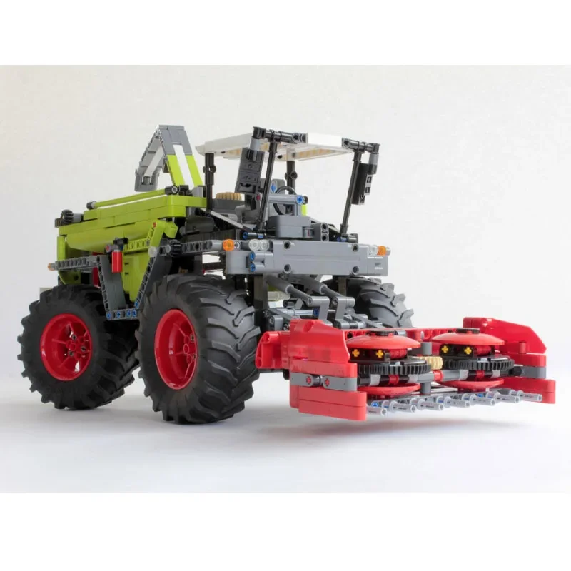 MOC-52587 Lawn Harvester Assembly Splicing Building Blocks Model1402 Building Blocks Parts MOC Creative Building Blocks Toy Gift