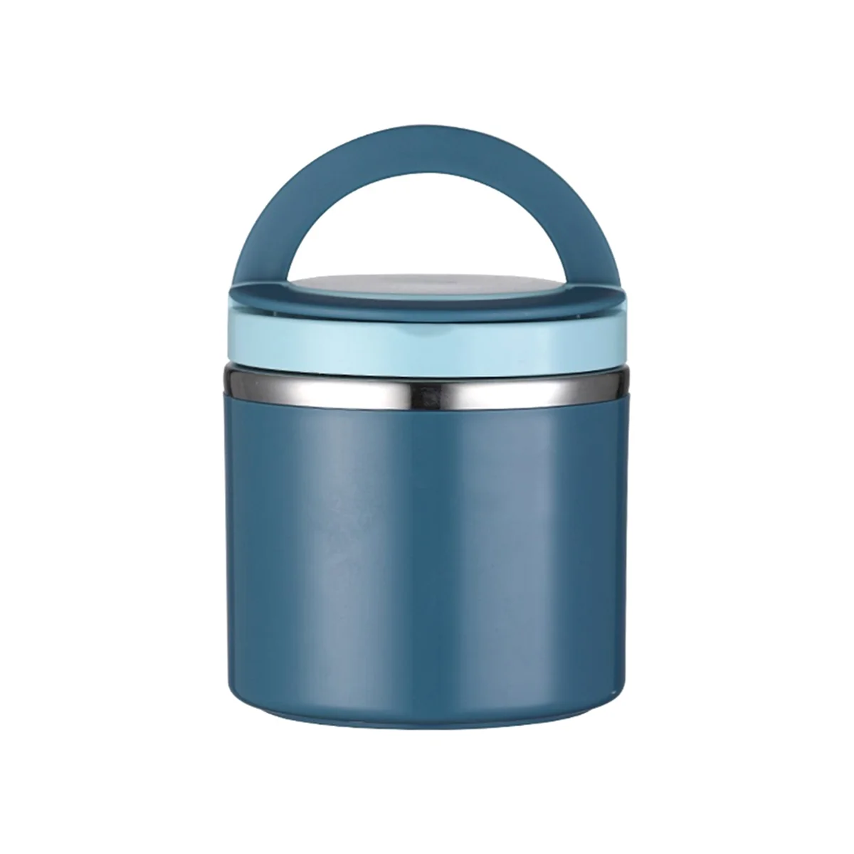 مكنسة شوربة للأغذية الساخنة، قارورة طعام 1000 مل، مكنسة من الفولاذ المقاوم للصدأ، برطمانات طعام معزولة بمقبض، حاوية ساخنة، مكنسة كهربائية ساخنة