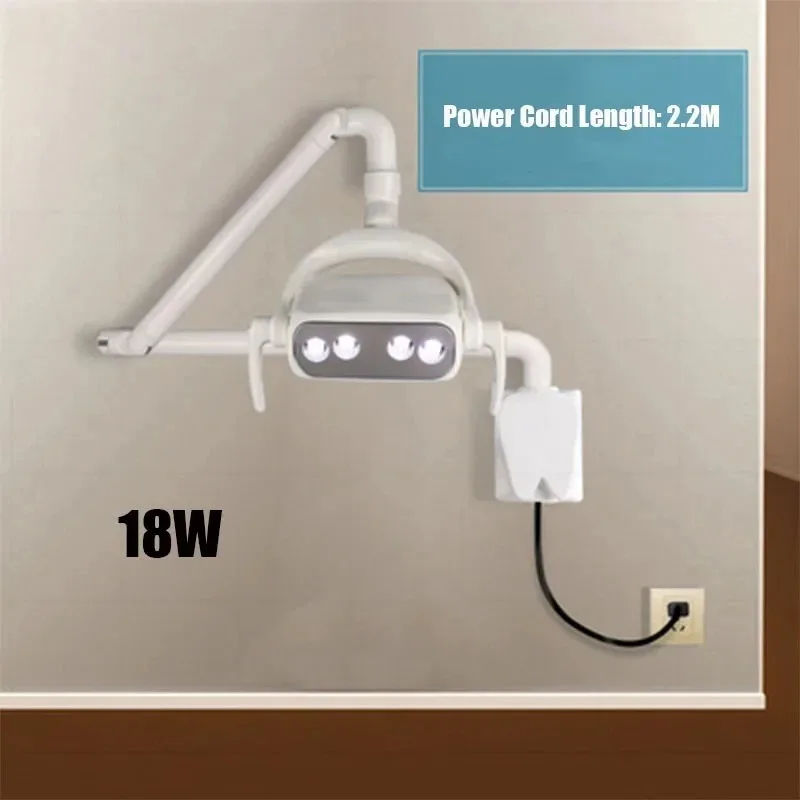 

Wall Mounted LED Shadowless Exam Lamp, Pet Grooming Oral Surgical Light, Beauty Tattoo Plastic Surgery Inspection Lighting