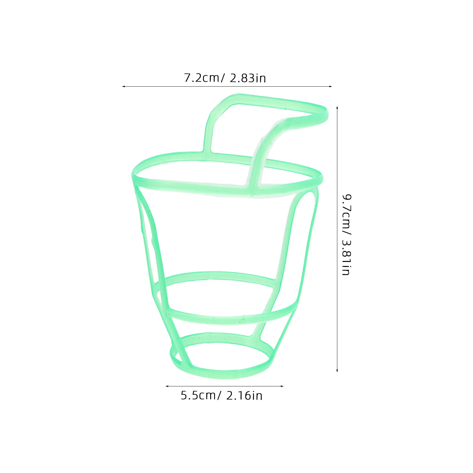 

10pcs Medical Infusion Holder Plastic Saline Bottle Hanging Net Drip Cover For Outpatient Use Light Green 100Ml Hospital
