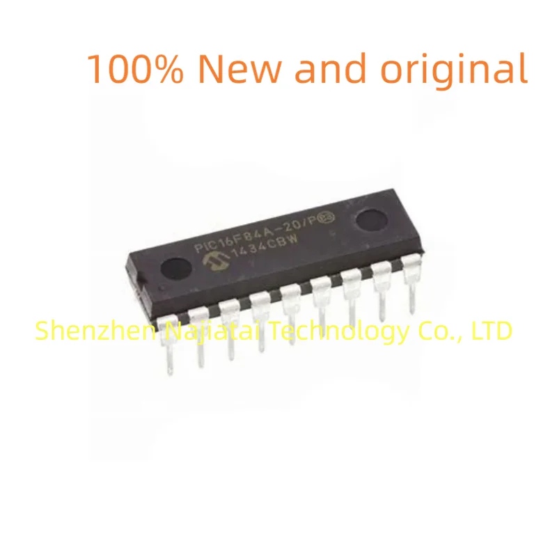 

5PCS/LOT 100% New Original PIC16F84A-20/P PIC16F84A-20 PIC16F84A PIC16F84 DIP18 IC Chip